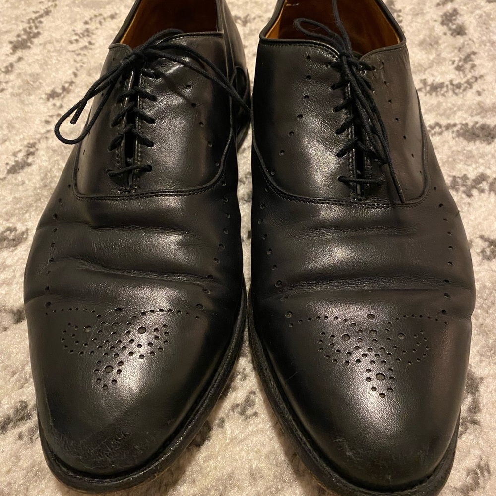 Allen Edmonds, Size 11.5 EEE, black